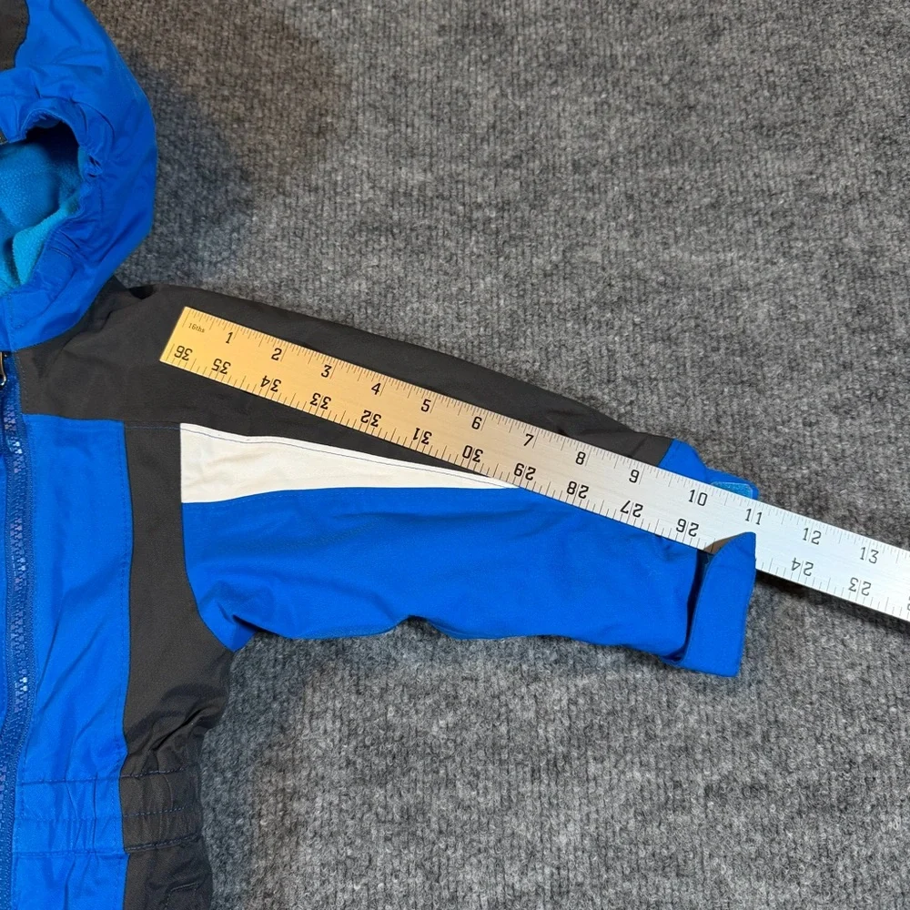REI 18 Months Timber Mountain Blue Snowsuit Fleece‎ Lined Full Zip Up Hooded
